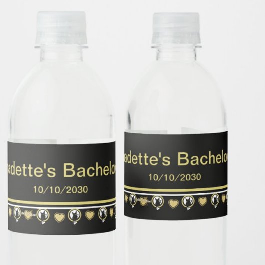 Liefde Kat Waterfles Etiketten - Adiela Akoo