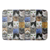 Liefde Katten Kat Gezichten Collage Badmat (Voorkant)