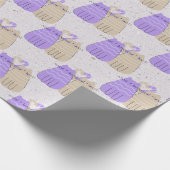 Liefde katten op Terrazzo Cadeaupapier (Hoek)