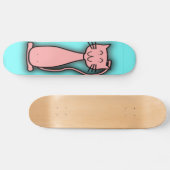 Liefde katten skateboard (Horizontaal)
