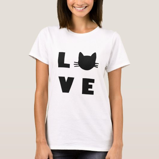 Liefde katten. t-shirt (Voorkant)