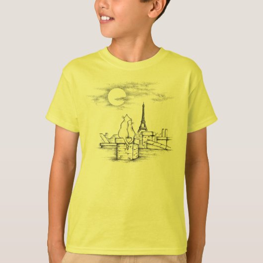 Liefde katten t-shirt (Voorkant)