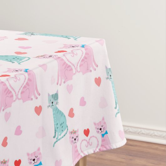 Liefde Katten Tafelkleed (Voorbeeld)