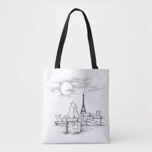 Liefde katten tote bag (Voorkant)