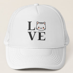 Liefde katten trucker pet