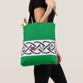 Liefde Keltische knoop Tote Bag (Dichtbij)