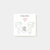 Liefde kent geen afstand Post-it Notes (Voorkant)