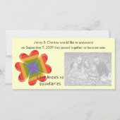 Liefde kent geen grenzen aankondiging (Voorkant)