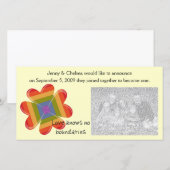 Liefde kent geen grenzen aankondiging (Voorkant / Achterkant)