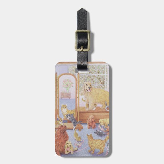 Liefde kent geen grenzen bagagelabel (Voorkant verticaal)