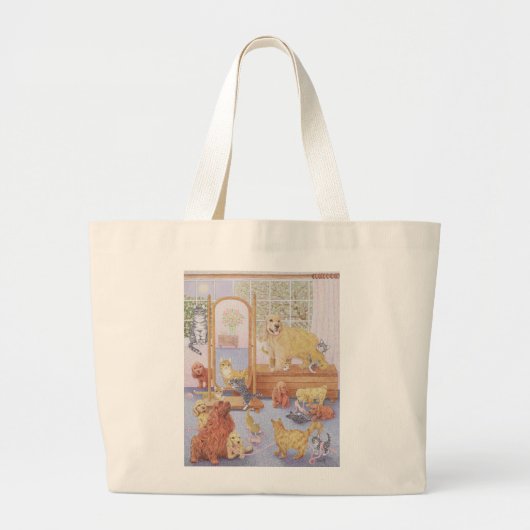 Liefde kent geen grenzen grote tote bag (Voorkant)