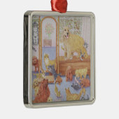 Liefde kent geen grenzen metalen ornament (Rechts)