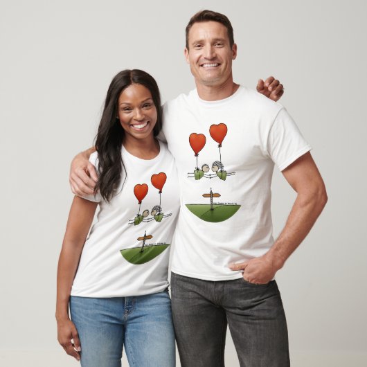 Liefde kent geen grenzen t-shirt (Unisex)