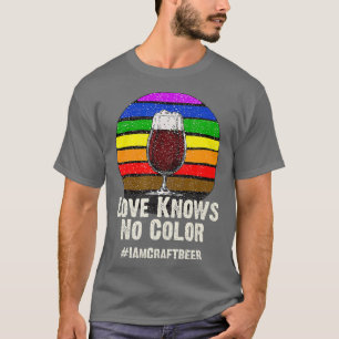 Liefde kent geen kleur Craft Beer Diversity Pride T-shirt