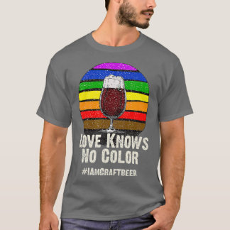 Liefde kent geen kleur Craft Beer Diversity Pride T-shirt