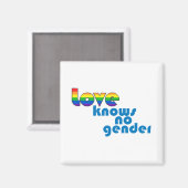 Liefde kent geen sekse magneet (Voorkant / Achterkant)