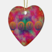 Liefde Keramisch Ornament (Links)