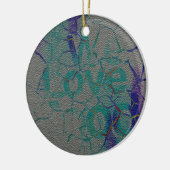 Liefde Keramisch Ornament (Links)