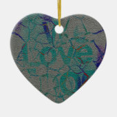 Liefde Keramisch Ornament (Voorkant)