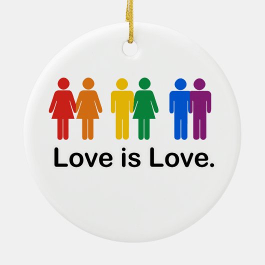 Liefde Keramisch Ornament (Achterkant)