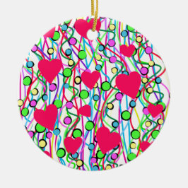 Liefde Keramisch Ornament