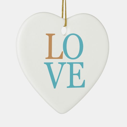 Liefde Keramisch Ornament (Rechts)