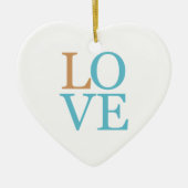 Liefde Keramisch Ornament (Voorkant)