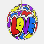 Liefde Keramisch Ornament (Links)