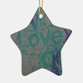 Liefde Keramisch Ornament (Links)