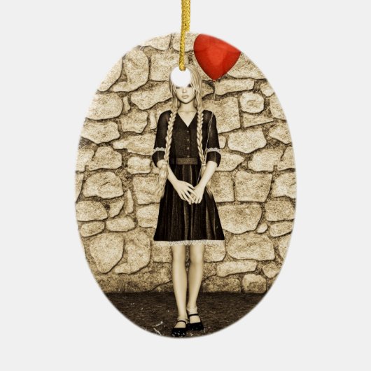  liefde keramisch ornament (Voorkant)