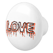 Liefde Keramische Knop (Rechts)