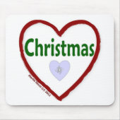 Liefde kerst muismat (Voorkant)