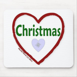 Liefde kerst muismat