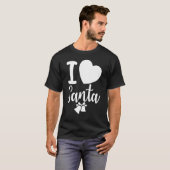 Liefde kerstdagen Gezegde Slogan citeert familie T-shirt (Voorkant volledig)
