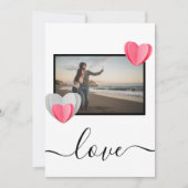 liefde kerstkaart (Voorkant)