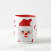 Liefde Kerstman Keepsake personaliseren Mok (Midden)