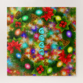 Liefde Kerstmis & Nieuwjaar puzzel (Horizontaal)