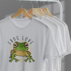 Liefde kikkers t-shirt