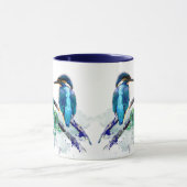 Liefde Kingfisher Vogels, zo veel Gezegde voor cit Mok (Midden)