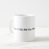 Liefde, Kisses, Wagingstails Koffiemok (Voorkant links)