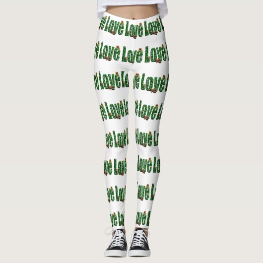 Liefde = Kitten, Leggings (Voorkant)