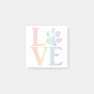 Liefde Klassieke Regenboog Post-it® Notes