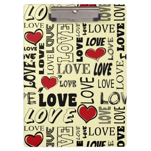 Liefde Klembord (Voorkant)