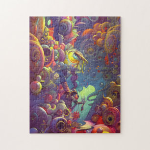 Liefde kleuren legpuzzel