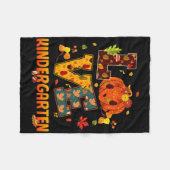 Liefde kleuterschool leerkracht cadeau Herfst en h Fleece Deken (Voorkant (Horizontaal))
