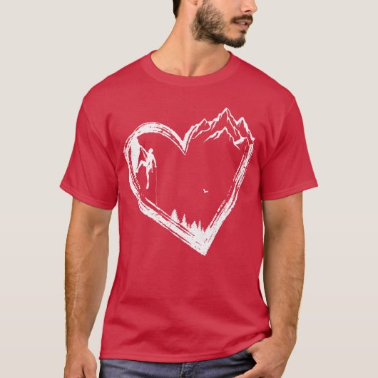 Liefde Klimgezin T-shirt (Voorkant)