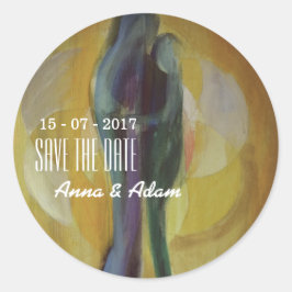 Liefde knuffel paar bruiloft Sticker