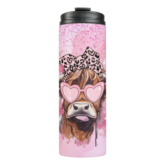 Liefde Koe Thermosbeker (Voorkant)