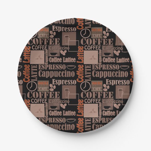 Liefde koffie bord (Voorkant)