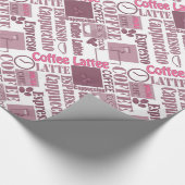 Liefde koffie cadeaupapier (Hoek)